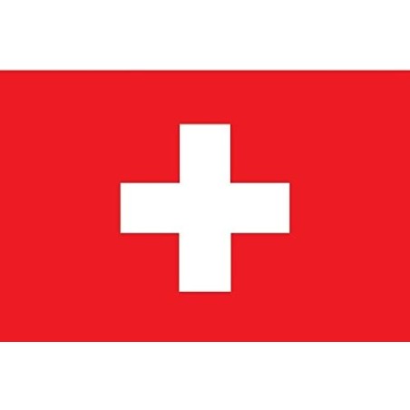 DRAPEAU SUISSE EN TISSUS 90 X 150 CM