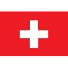 DRAPEAU SUISSE EN TISSUS 90 X 150 CM
