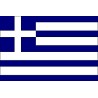 DRAPEAU TISSUS GRECE 100 X 150 CM