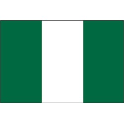 DRAPEAU NIGERIA EN TISSUS 90 X 150 CM