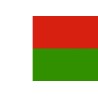 DRAPEAU MADAGASCAR 90 X 150 CM