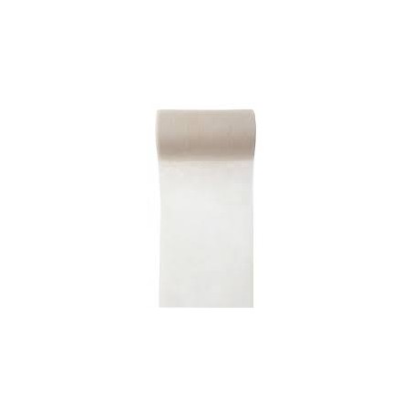 RUBAN DECO NON TISSE IVOIRE 10 CM X 10 M 