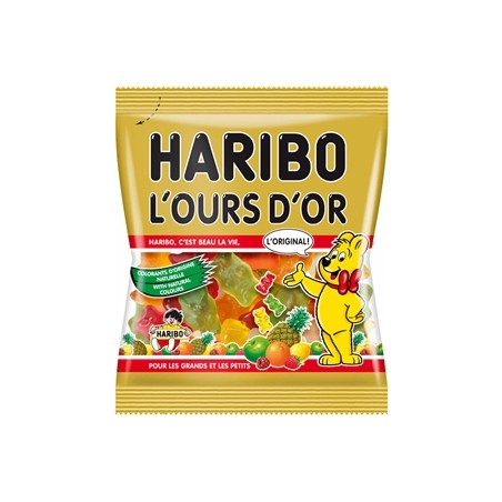 SACHET BONBONS HARIBO OURS D'OR (GOLDBEAR) 40 G