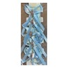 ATTACHE BLEUE BAVOIR ARGENT