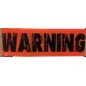 BANDEROLE RUBALISE WARNING 6 METRES