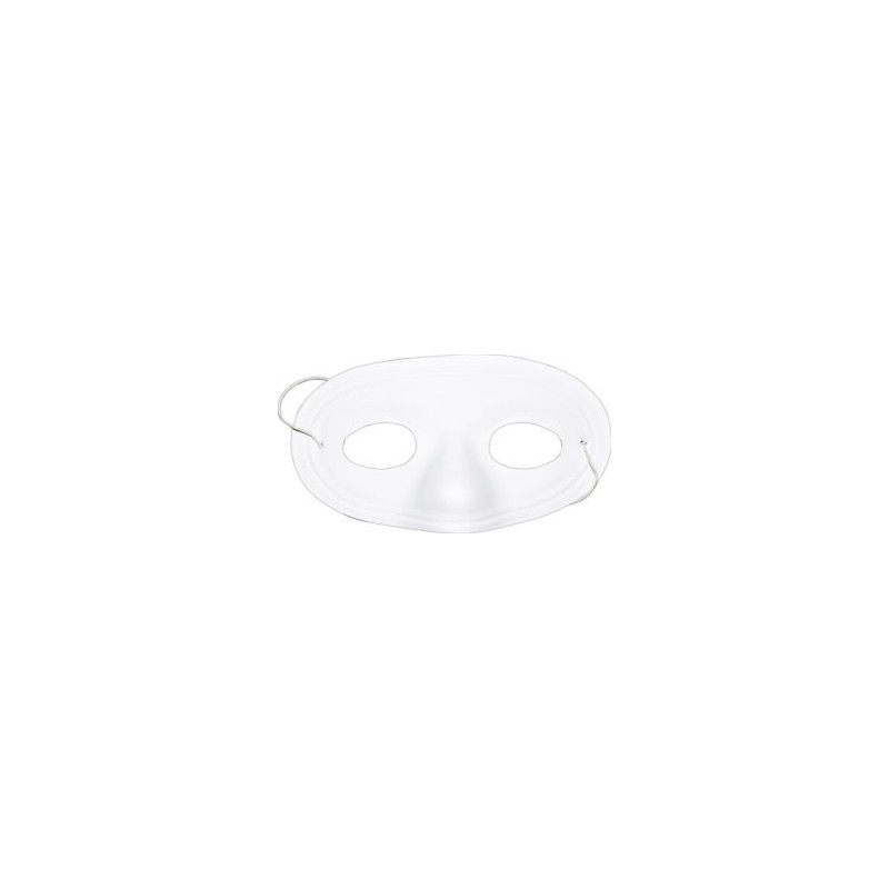 MASQUE LOUP A PEINDRE BLANC MASQUE LOUP A PEINDRE BLANC