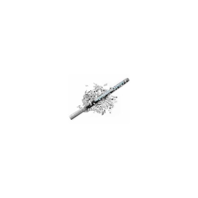 CANON A CONFETTIS ARGENT METALLISE 80 CM CANON A CONFETTIS ARGENT METALLISE 80 CM