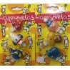 3 BOUGIES THEME GARCON 2 MODELES ASSORTIS