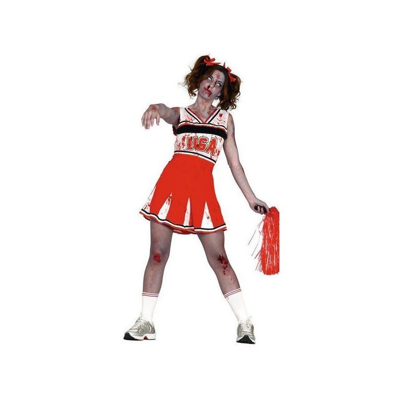DEGUISEMENT HALLOWEEN FEMME CHEERLEADER ZOMBIE TAILLE L DEGUISEMENT HALLOWEEN FEMME CHEERLEADER ZOMBIE TAILLE L