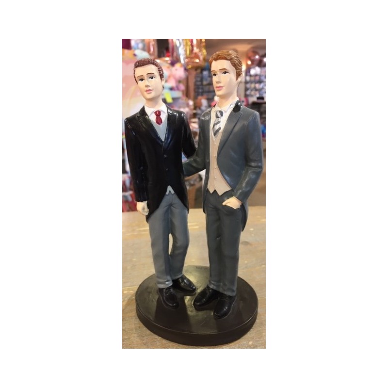 FIGURINE COUPLE DE MARIES GAYS HOMME FIGURINE COUPLE DE MARIES GAYS HOMME