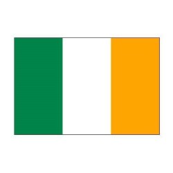 DRAPEAU IRLANDAIS EN TISSU 90 X 150 CM