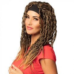 PERRUQUE RASTA AVEC BANDEAU