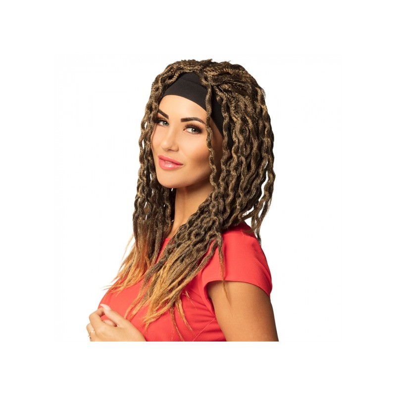 PERRUQUE RASTA AVEC BANDEAU
