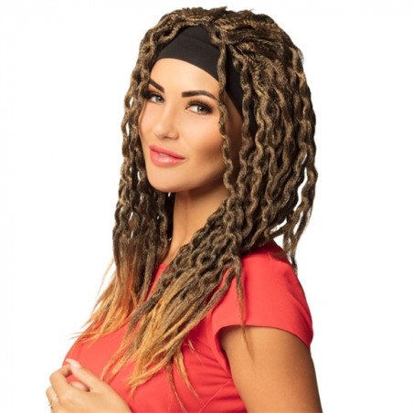 PERRUQUE RASTA AVEC BANDEAU