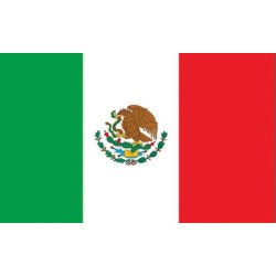 DRAPEAU MEXIQUE 90 X 150 CM
