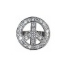BAGUE HIPPIE ARGENT AVEC PIERRES FEMME