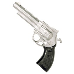 PISTOLET GANGSTER EN PLASTIQUE CROSSE NOIRE