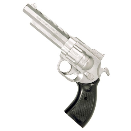 PISTOLET GANGSTER EN PLASTIQUE CROSSE NOIRE