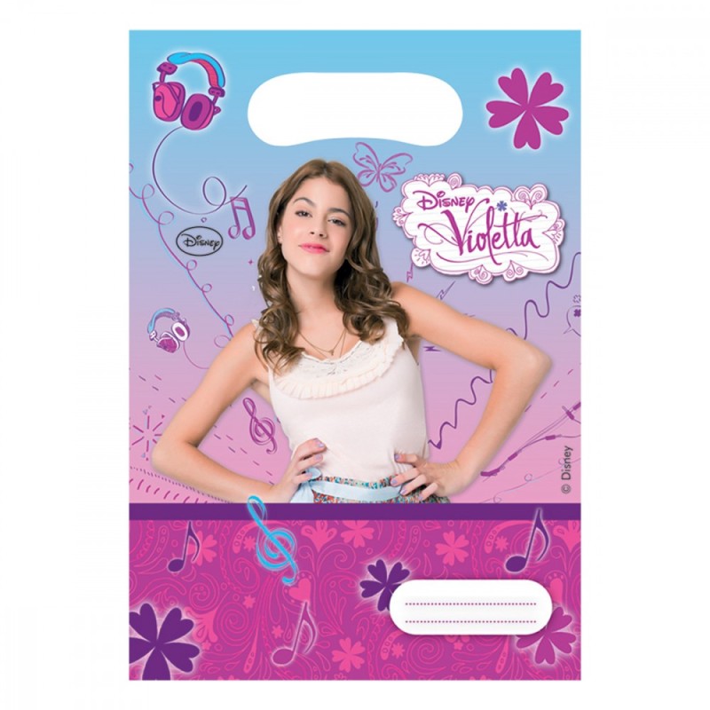 6 SACHETS CADEAUX VIOLETTA 6 SACHETS CADEAUX VIOLETTA