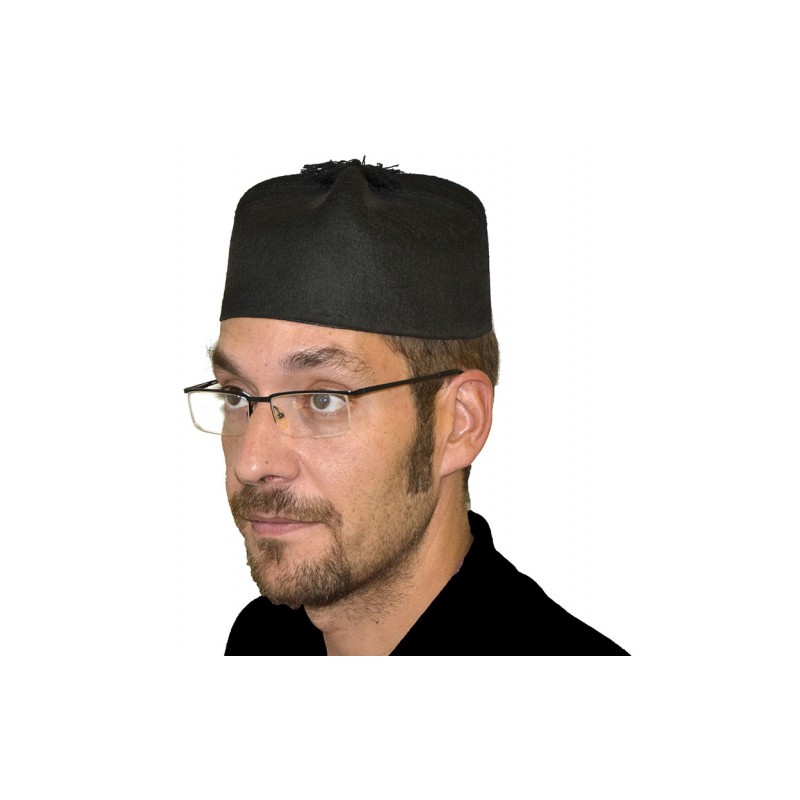 CHAPEAU DE CURE NOIR CHAPEAU DE CURE NOIR