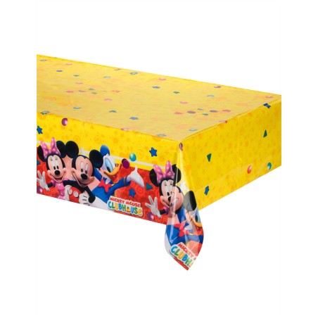 NAPPE PLASTIFIEE  MICKEY ET SES AMIS 120 X 180 CM 
