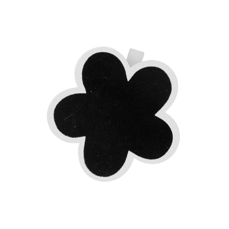 6 FLEURS ARDOISE SUR PINCE 6 FLEURS ARDOISE SUR PINCE