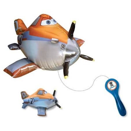 BALLON METALLIQUE PLANES AVEC MOTEUR