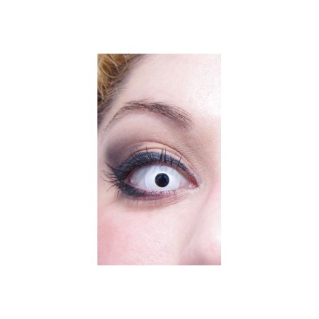 LENTILLES YEUX BLANCS 1 AN