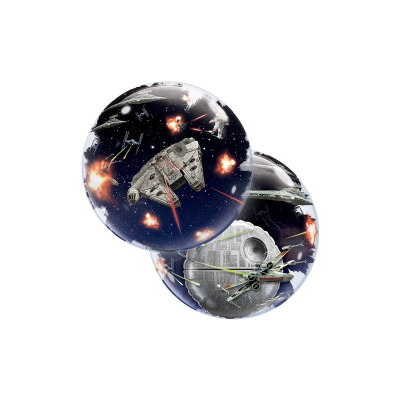 BALLON DOUBLE BUBBLE STAR WARS 7 VAISSEAU BALLON DOUBLE BUBBLE STAR WARS 7 VAISSEAU