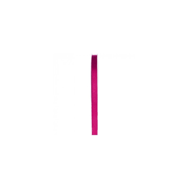 RUBAN SATIN 6 MM 25 M COULEURS FUSCHIA