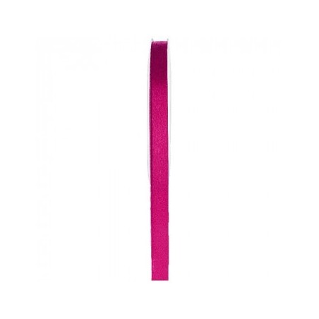 RUBAN SATIN 6 MM 25 M COULEURS FUSCHIA