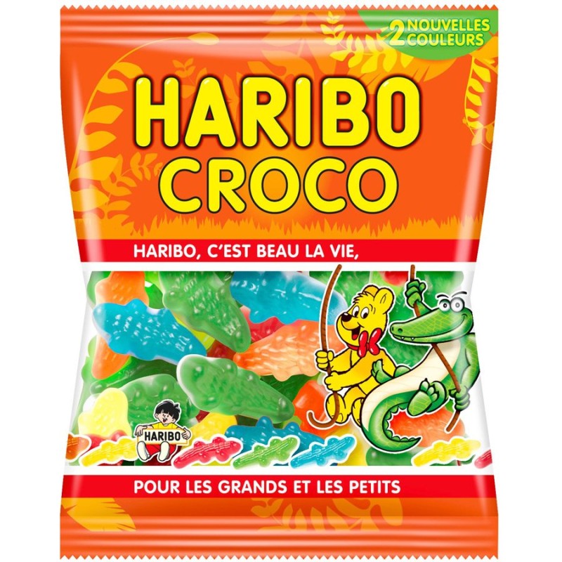 SACHET BONBONS HARIBO CROCO 40 G SACHET BONBONS HARIBO CROCO 40 G