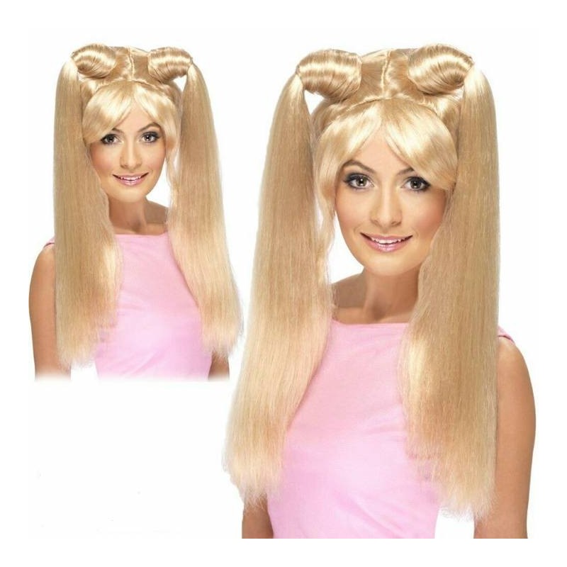 PERRUQUE LONGUE BLONDE COUETTES GIRLS BAND PERRUQUE LONGUE BLONDE COUETTES GIRLS BAND