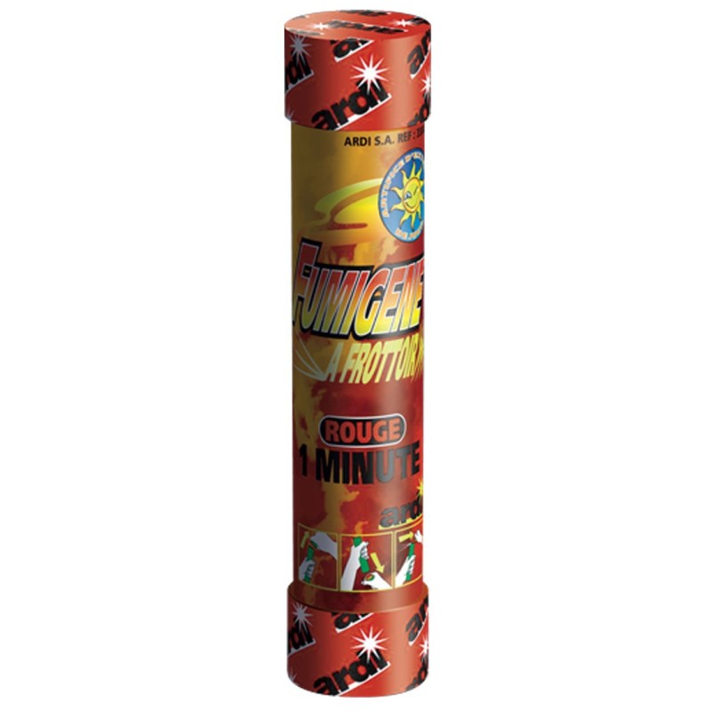FUMIGENE A FROTTOIR ROUGE 1 MIN FUMIGENE A FROTTOIR ROUGE 1 MIN