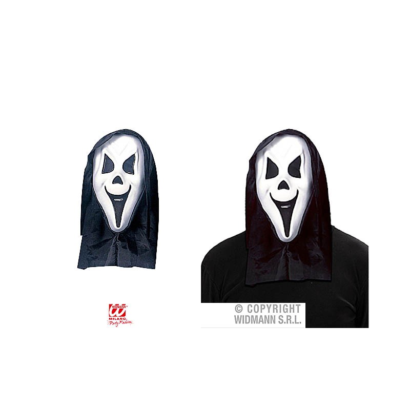 MASQUE FANTOME HUMOUR AVEC CAGOULE MASQUE FANTOME HUMOUR AVEC CAGOULE