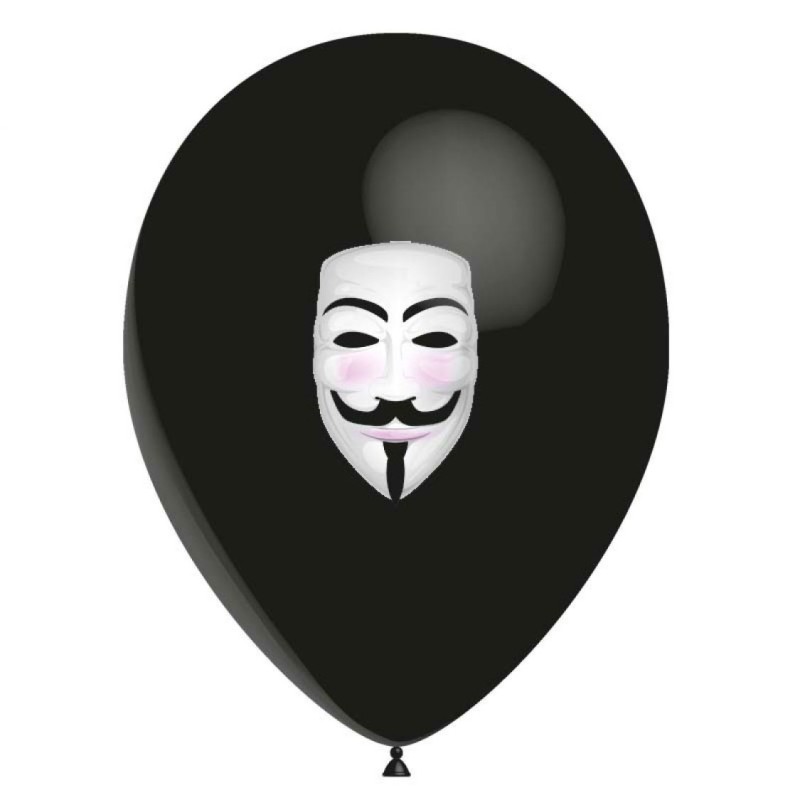 PAQUET DE 10 BALLONS ANONYMOUS BALLOONIA 11 " PAQUET DE 10 BALLONS ANONYMOUS BALLOONIA 11 "