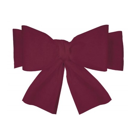 6 NOEUDS POUR HOUSSE DE CHAISE BORDEAUX 19 CM X 3 M