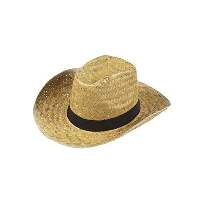 CHAPEAU COW-BOY WESTERN EN PAILLE CHAPEAU COW-BOY WESTERN EN PAILLE