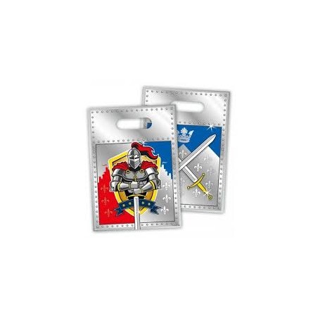SACHET DE FETE CHEVALIER EN ARMURE PAR 8