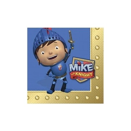 SERVIETTES MIKE LE CHEVALIER PAR 16 33 X 33 CM