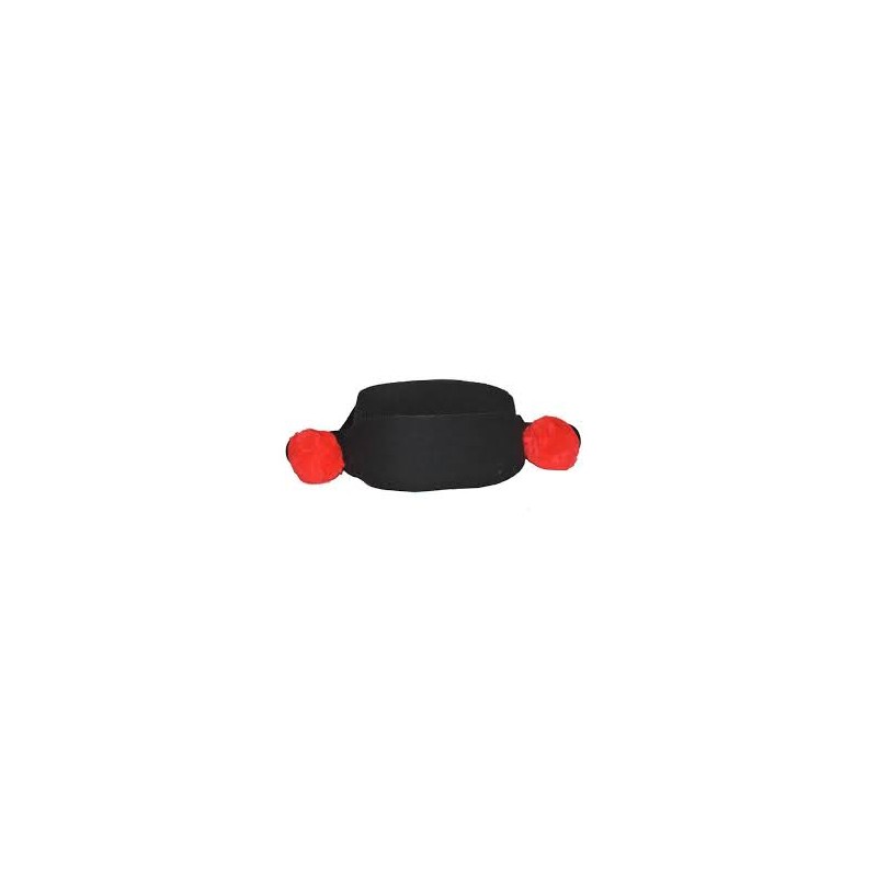 CHAPEAU MATADOR AVEC POMPOM ROUGE CHAPEAU MATADOR AVEC POMPOM ROUGE