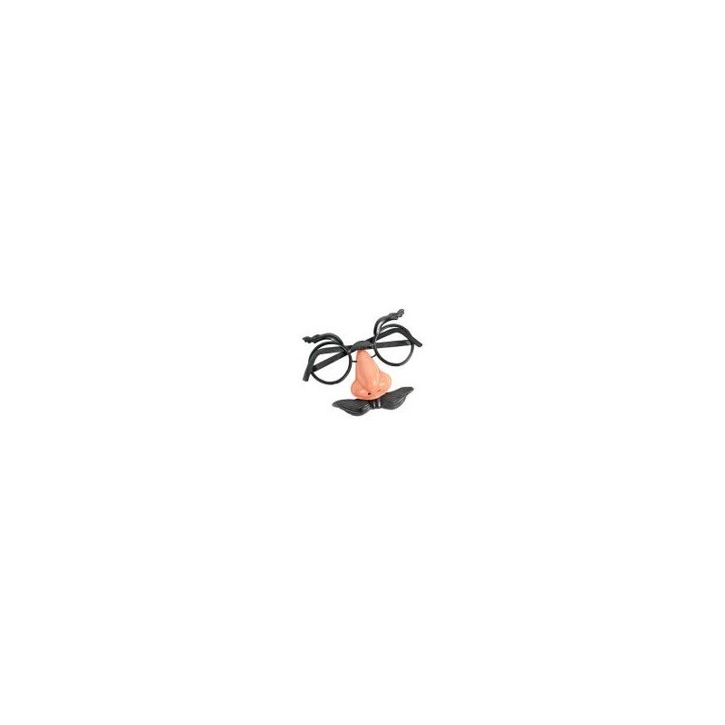 LUNETTES FAUX NEZ AVEC MOUSTACHE