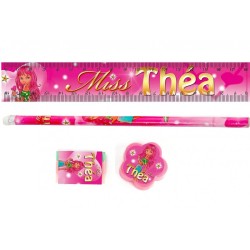 SET PAPETERIE MISS THEA 19CM 4 PIECES