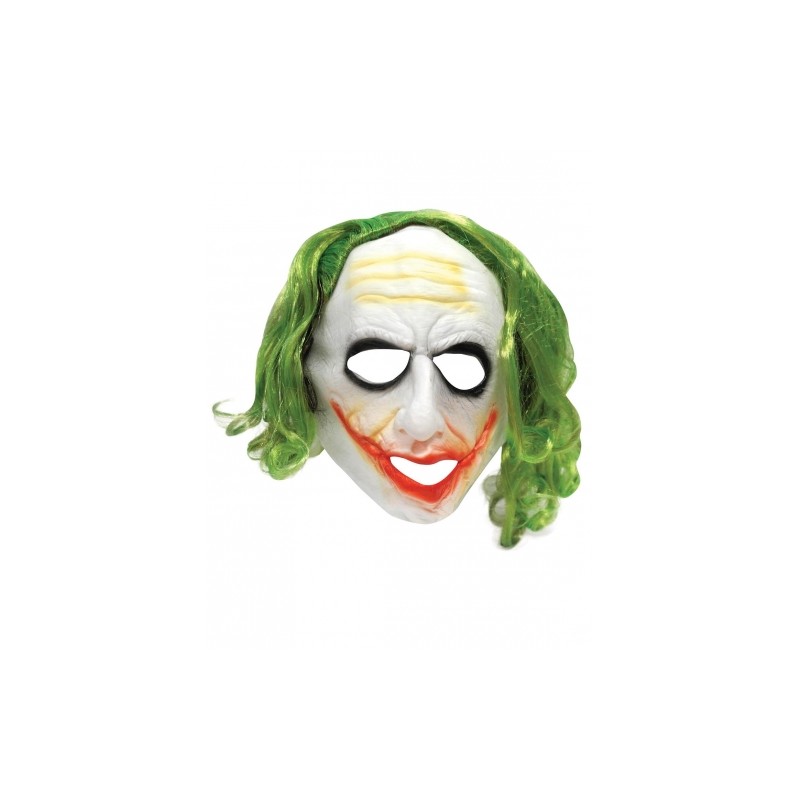 MASQUE DU JOKER CHEVEUX CHATAIN/VERT MASQUE DU JOKER CHEVEUX CHATAIN/VERT