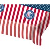 NAPPE PLASTIFIEE USA OU ETATS UNIS 130 X 180 CM