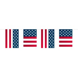 GUIRLANDE  PAVILLONS USA 10 M