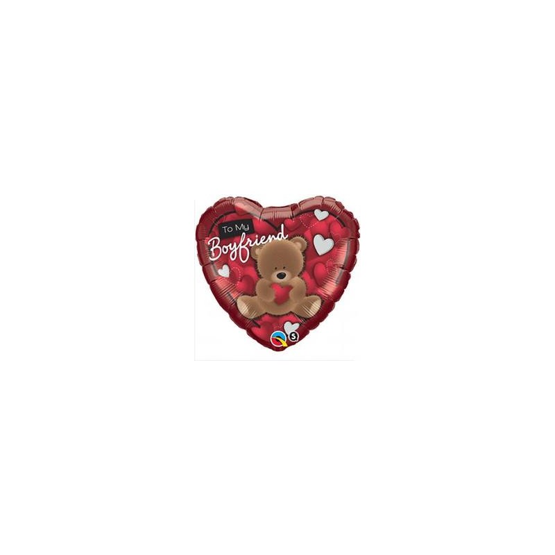 BALLON METALLIQUE COEUR TO MY BOYFRIEND 46CM BALLON METALLIQUE COEUR TO MY BOYFRIEND 46CM