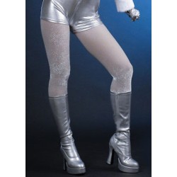 COLLANT ARGENT A PAILLETTES TAILLE UNIQUE