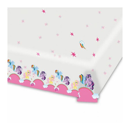 NAPPE PLASTIFIEE LITTLE PONY 120 X 180 CM