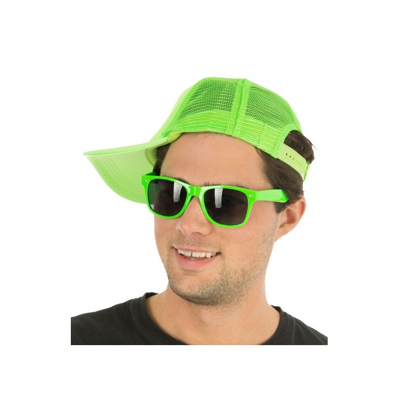 LUNETTES FLUO VERTES LUNETTES FLUO VERTES